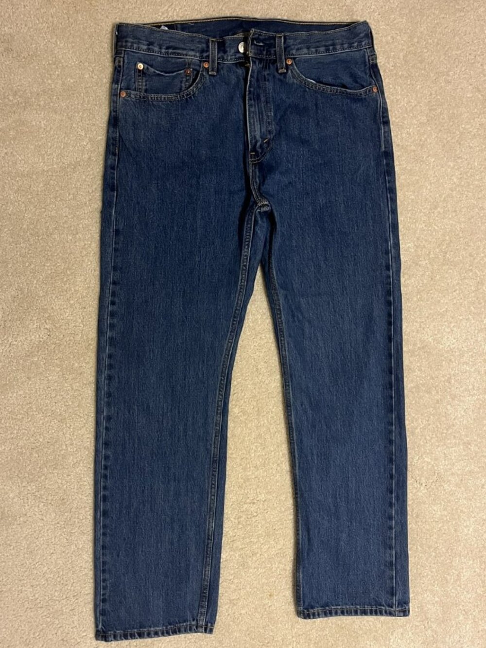 NWT Levi 505 Jeans 35*32 but fits like 33/34